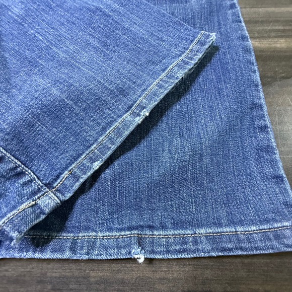 Calvin Klein Jeans Women's Blue Denim Bootcut Pants Size 14 - Picture 2 of 5